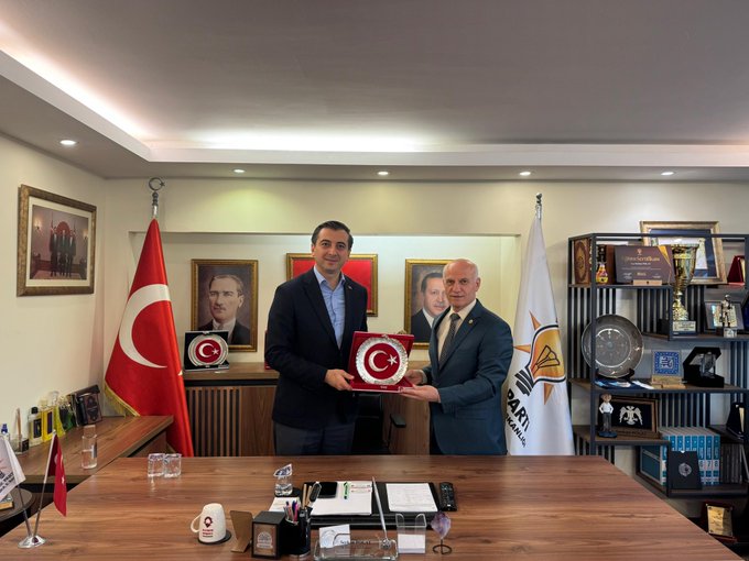 Maltepe Erzurumlular Vakfı Başkanı Hasan Koç ve yönetim kurulunu ağırladık