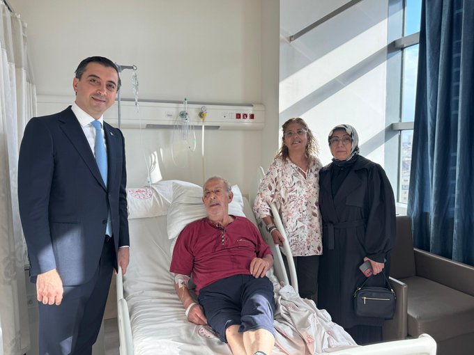 Kadın Kolları Yönetim Kurulu Üyemiz Sn. Leda Hamparsumpyan’ın babasını ziyaret