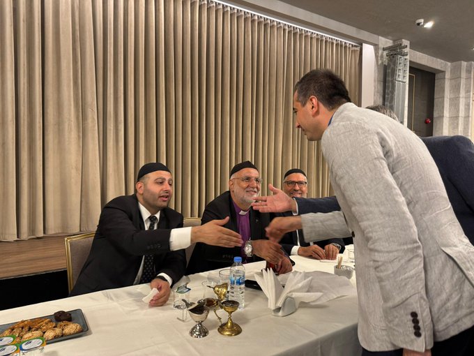 İstanbul Süryani Kadim Vakfına taziye ziyareti