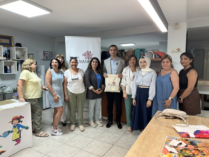 İstanbul Erguvan Kadın Kooperatifine Ziyaret