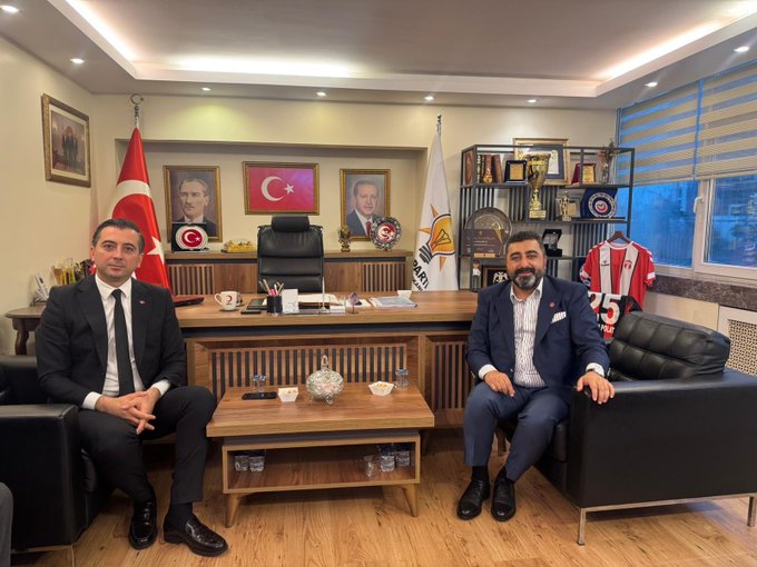 Saadet Partisi Şişli İlçe Başkanı Sn. Fatih Yılmaz ve yönetim kurulu üyelerinden ziyaret