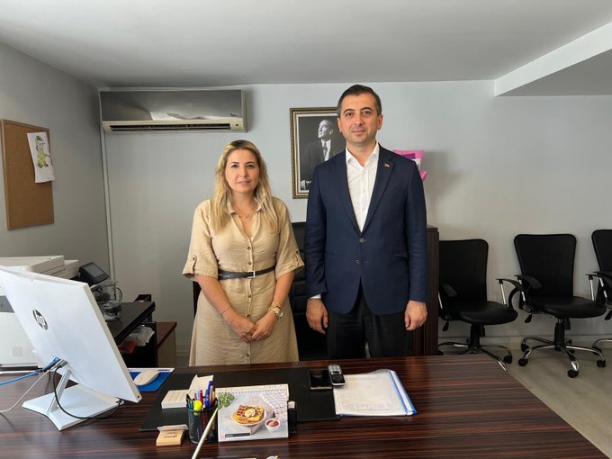 llçe Tarım ve Orman Müdürümüz Sn. Jale Ülger’i ziyaret