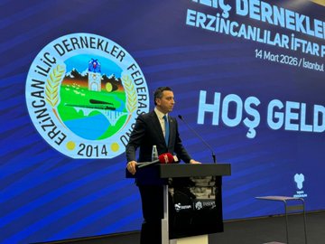 Erzincan İliç Dernekler Federasyonu’nun düzenlediği Erzincanlılar İftar Programı