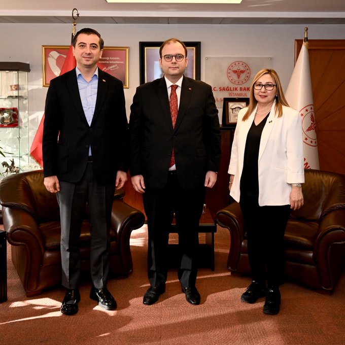 İstanbul İl Sağlık Müdürü Doç. Dr. Abdullah Emre Güner’i ziyaret