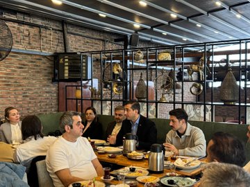 Mahalle başkanlarımızla kahvaltı programı