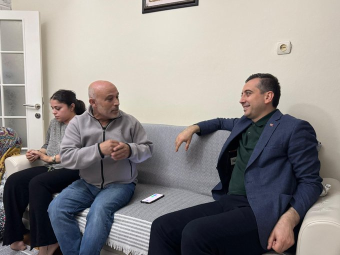 Mehmet Ali Eşme ve kıymetli ailesini hanelerinde ziyaret