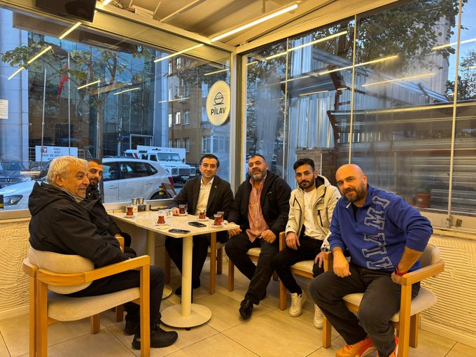 Teşkilat mensubumuz Yılmaz Civan’ı “Pilav” isimli işletmesinde ziyaret