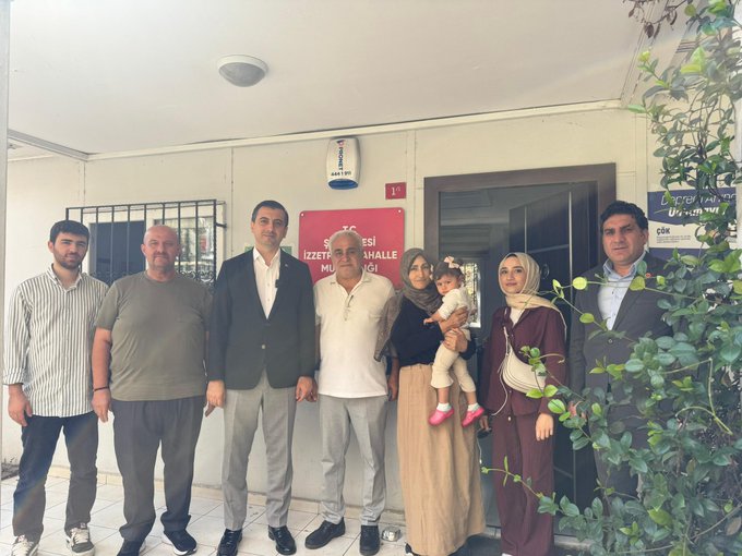 İzzetpaşa Mahalle Muhtarı Sn. Süleyman Kaygusuz’u ziyaret