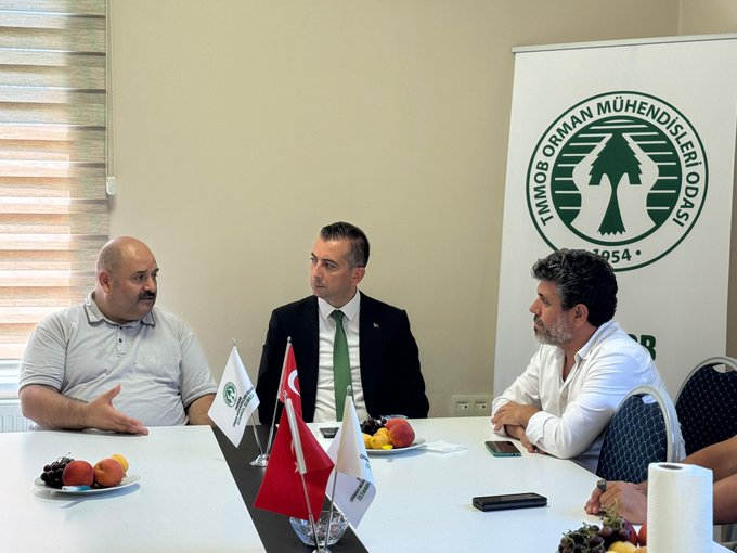 AKUT ve Orman Mühendisleri Odası’na taziye ziyareti