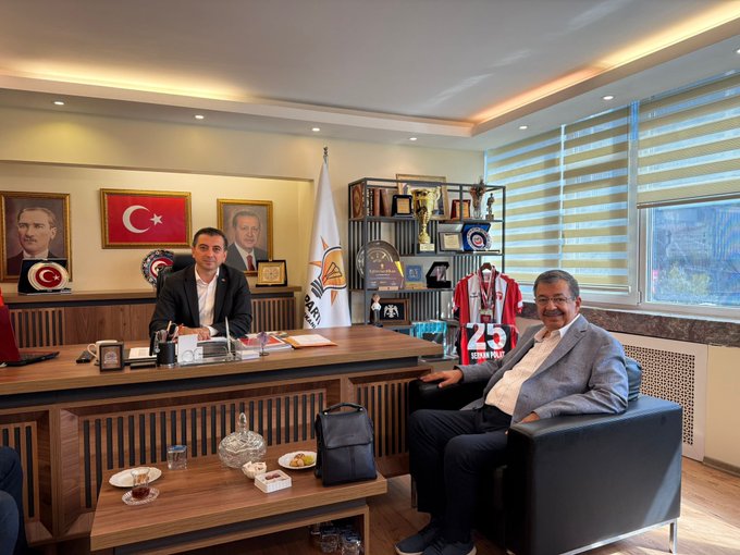 Geçmiş Dönem Büyük Birlik Partisi Şişli İlçe Başkanı Ensar Aktaş ve Hayati İnanç'ı ağırladık