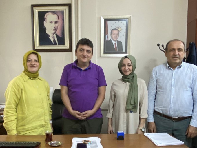 Vakıf Müdürümüz Sn. Serkan Kararmaz Beyefendi’yi makamında ziyaret