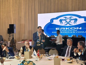 Erkon Erzurum Konfederasyonu’nun Genel Kurul Toplantısı