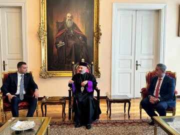 20 Nisan Türkiye Ermenileri Patrikliği ziyareti