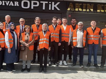 20 Nisan Halide Edip Adıvar Mahallesi Üye Ziyareti