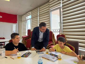 Filistin konulu boyama etkinliği