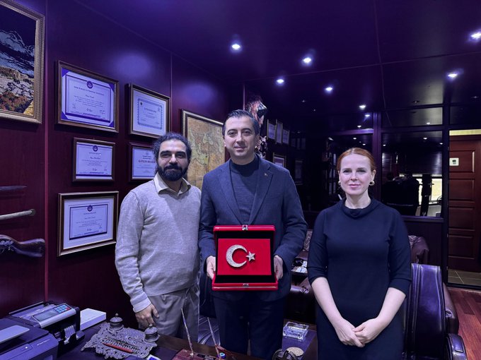 Av. Polat Küçük ve Av. Nur Savaş Küçük’ü Şişli Hukuk bürosunda ziyaret