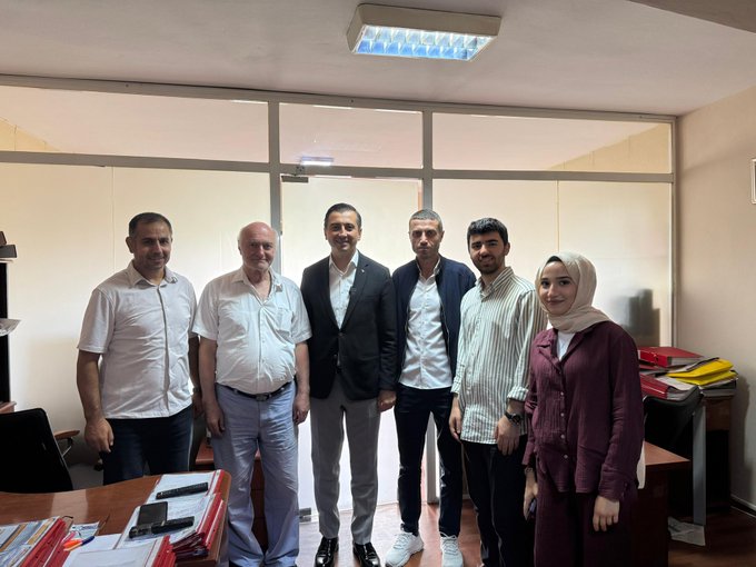 Gümrük Müşaviri Salih Bey’i ziyaret