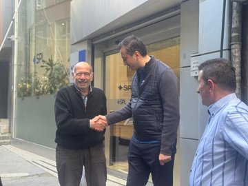 13 Kasım Osmanbey Esnaf ziyareti