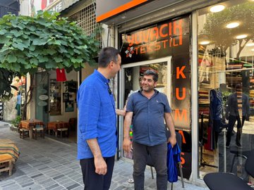 Halaskargazi Mahalle esnafımızı ziyaret