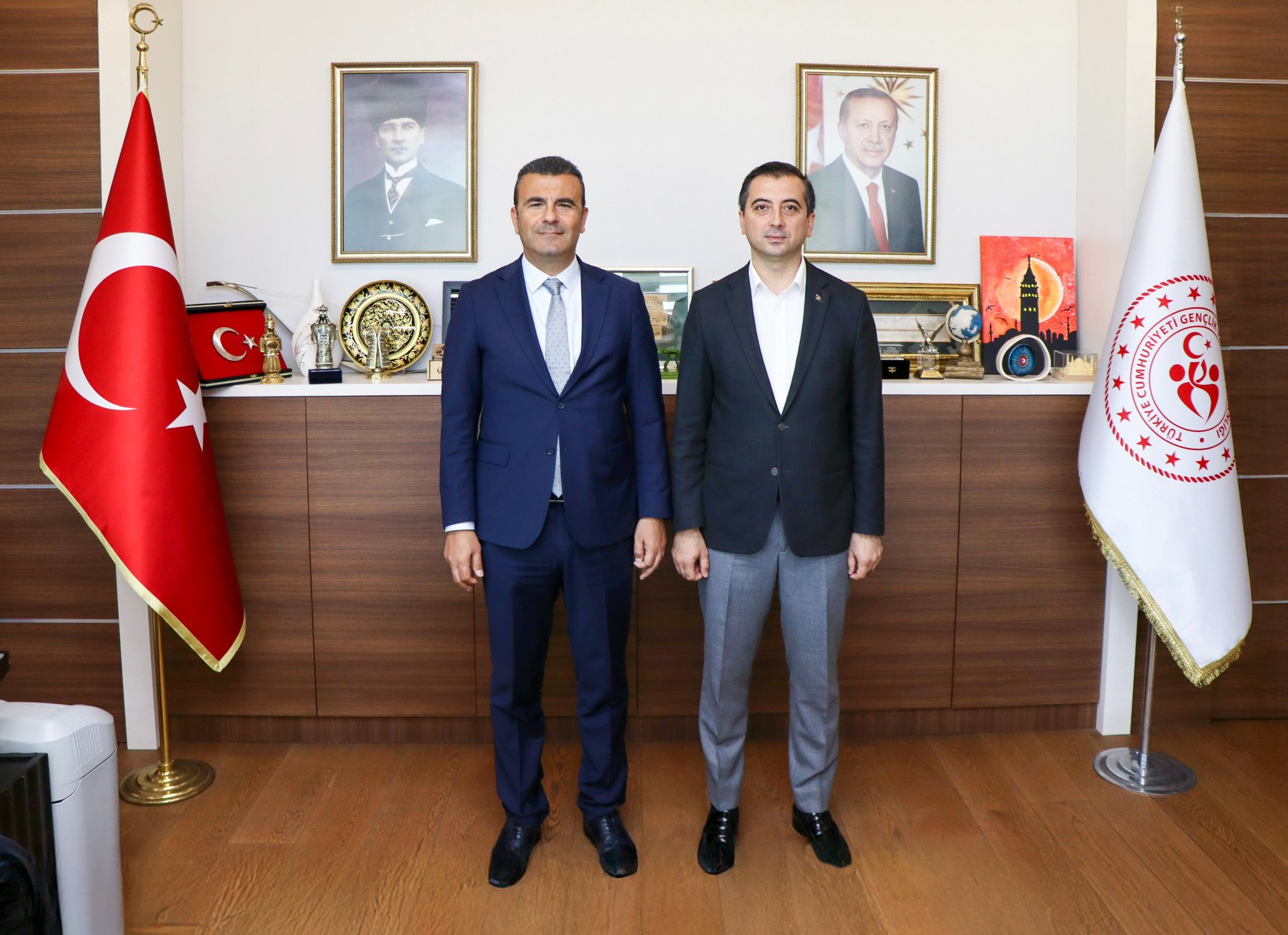 Gençlik ve Spor İl Müdürümüz Sn. Muhittin Özbay’ı ziyaret