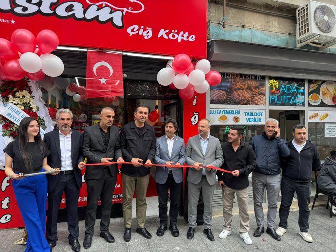 Ustam Çiğköfte açılışı