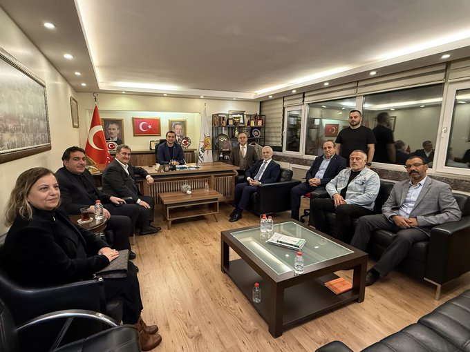 Değerli büyüğümüz Sayın Fazlı Kılıç ilçemizde ağırladık