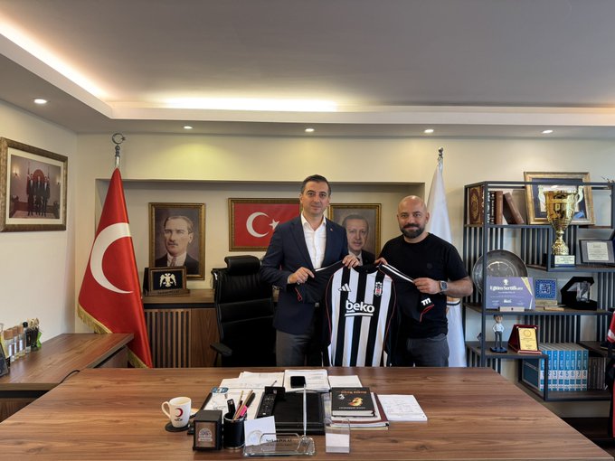 Beşiktaş Jimnastik Kulübü Üyelik ve Sicil Kurulu Başkanı Sayın Sefa Bağcı ve beraberindeki misafirleri ilçemizde ağırladık