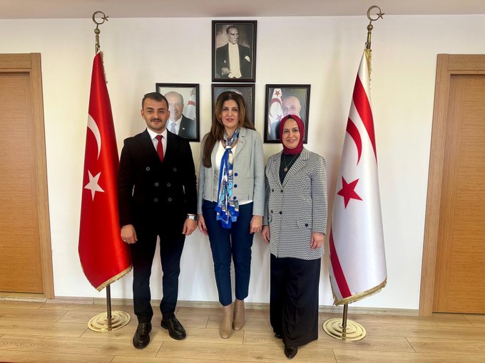 Kuzey Kıbrıs Türk Cumhuriyeti İstanbul Başkonsolosu Sayın Zalihe Mendeli’yi ziyaret