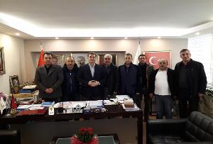 İlçe Başkanımız Sayın Fuat GÜNDAY'A Tebrik Ziyaretleri