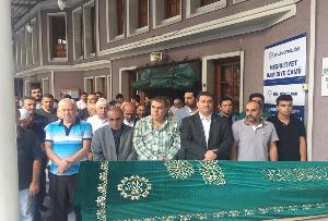 SÜLEYMAN TAŞKIRAN BEYİN CENAZESİNDE