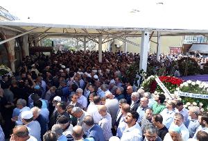 SAFİYE ÇELİKBİLEK HANIMIN CENAZESİ