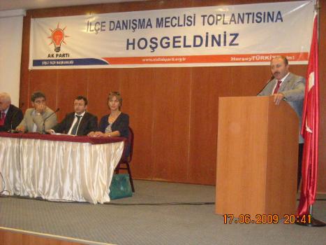 3.iLÇE DANIŞMA MECLİSİMİZ M.K.M'DE YAPILDI.